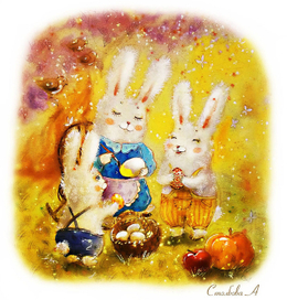 Пасхальные зайчики
