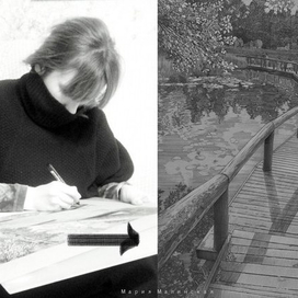 Мост. Воронцовские пруды.