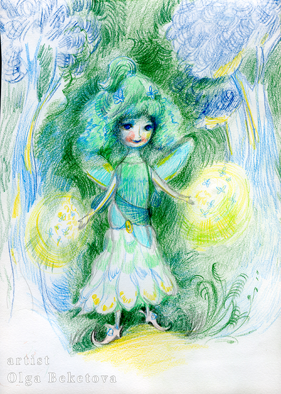 Феечка и светлячки