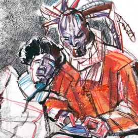 из серии "Ночь в аэропорту"