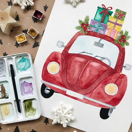 Зимняя машина