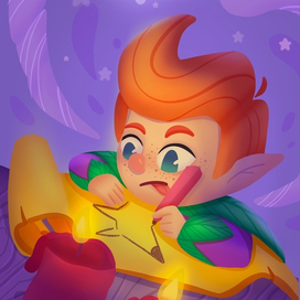 Сюжетная Иллюстрация. Оливер