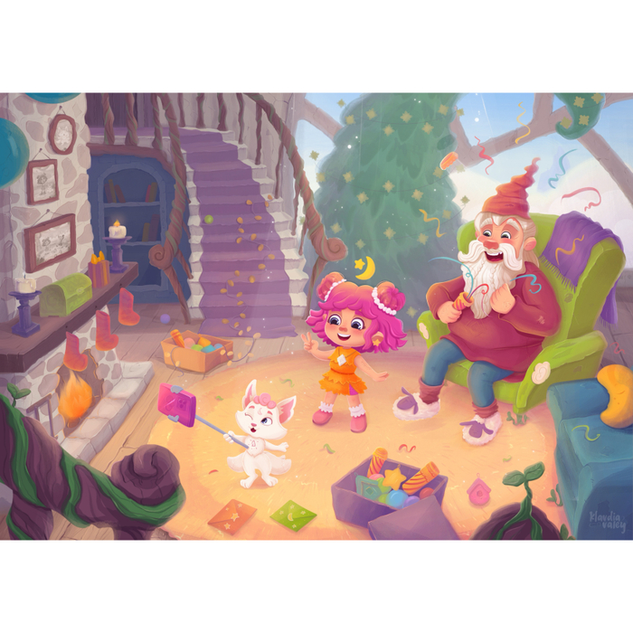 Подготовка к Новому Году. Айла и Луи.