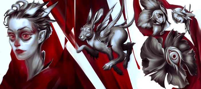 Навеяно Девидом  Линчем  