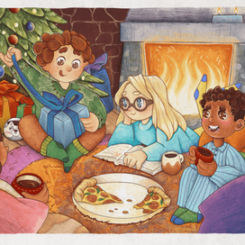 Новый год с друзьями