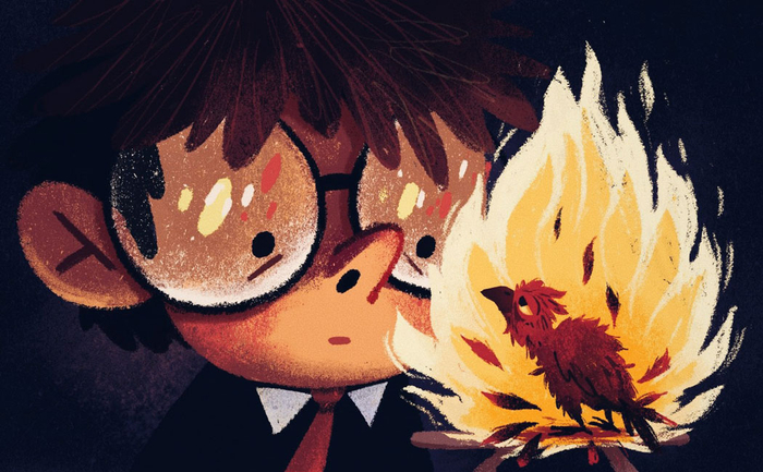 Гарри Поттер и птица Феникс