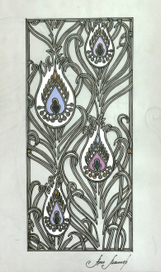 рисунок витража  