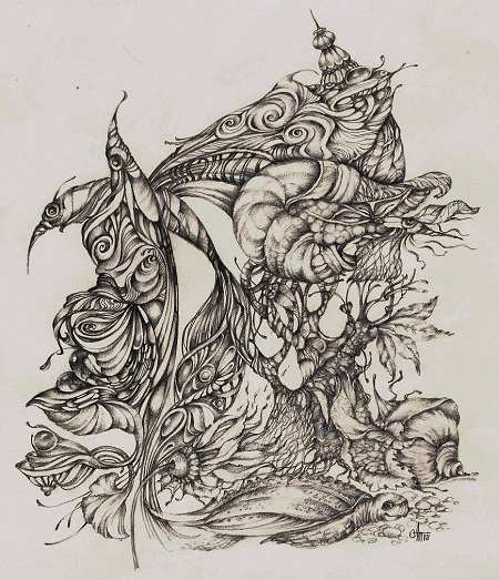 Морской фрагментик.