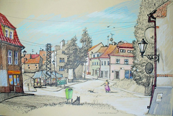 Решель.Утро.