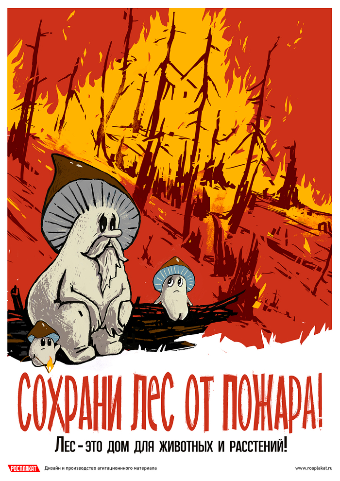 Сохрани лес от  пожара!