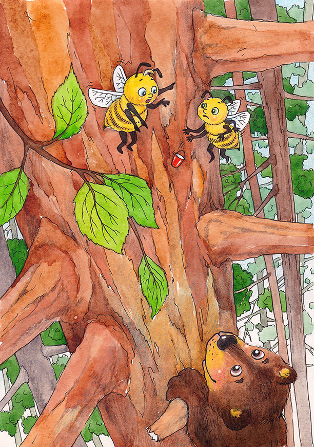 Разноцветные приключения. Мишка!