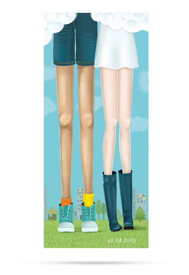 пригласительные на свадьбу высоких людей