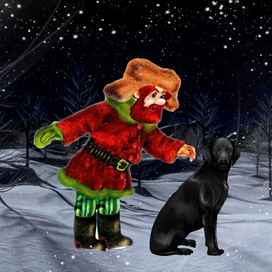 Зимним вечером