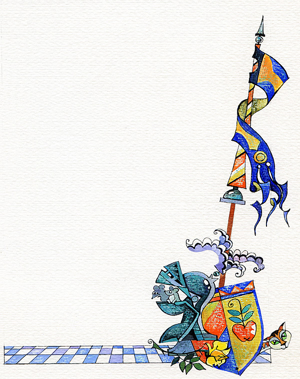 Рисунок к сказке "Принцесса  Клементина"