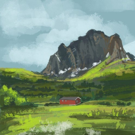 Скандинавский пейзаж