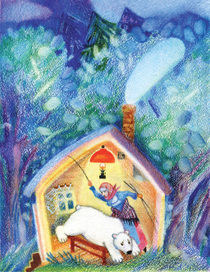 Медведь летал