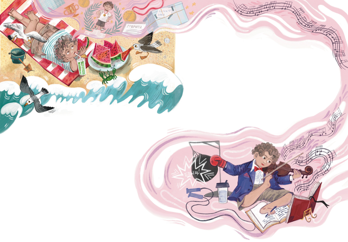 Иллюстрация для журнала Чердобряк