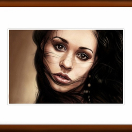 " Очи чёрные " Photoshop /kопия.  5-6 ч