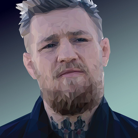 Conor McGregor- Low Poly