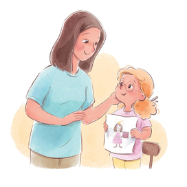 Рисунок для мамы