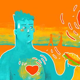 иллюстрация для интернет-журнала