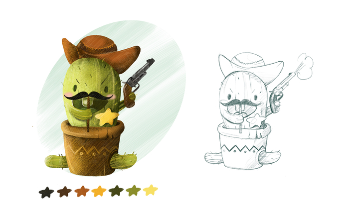 Cactus cowboy 