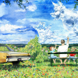 Обложка "История про волка". Карьера-пресс