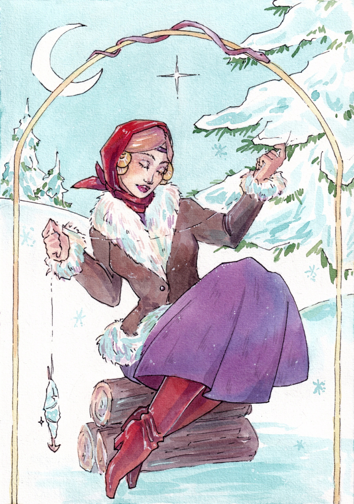 Открытка "Зима"