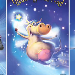 Коровки для года коровки