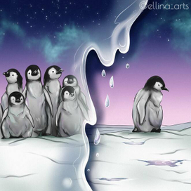 Глобальное потепление. Пингвины