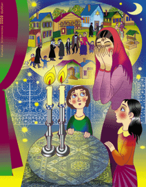 Шаббат. Зажигание свечей