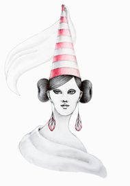 Lady in the Long hat