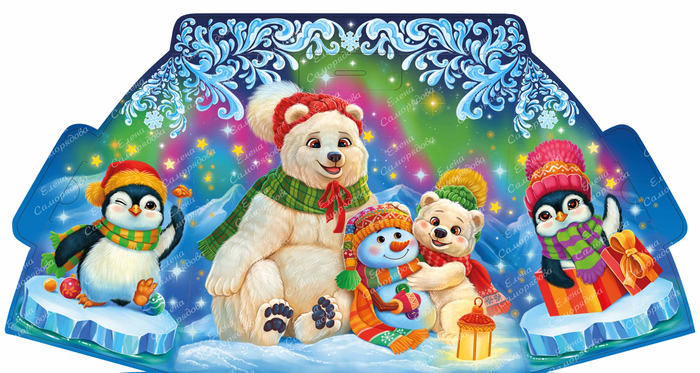 Иллюстрация для Новогодней упаковки 