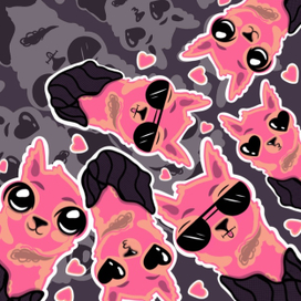 Alpaka print Puttern