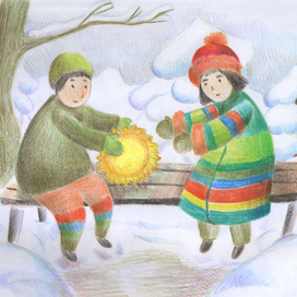 Февральское солнышко