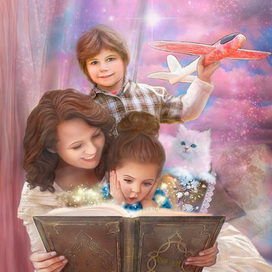 На крыльях фантазий в свой сказочный мир...
