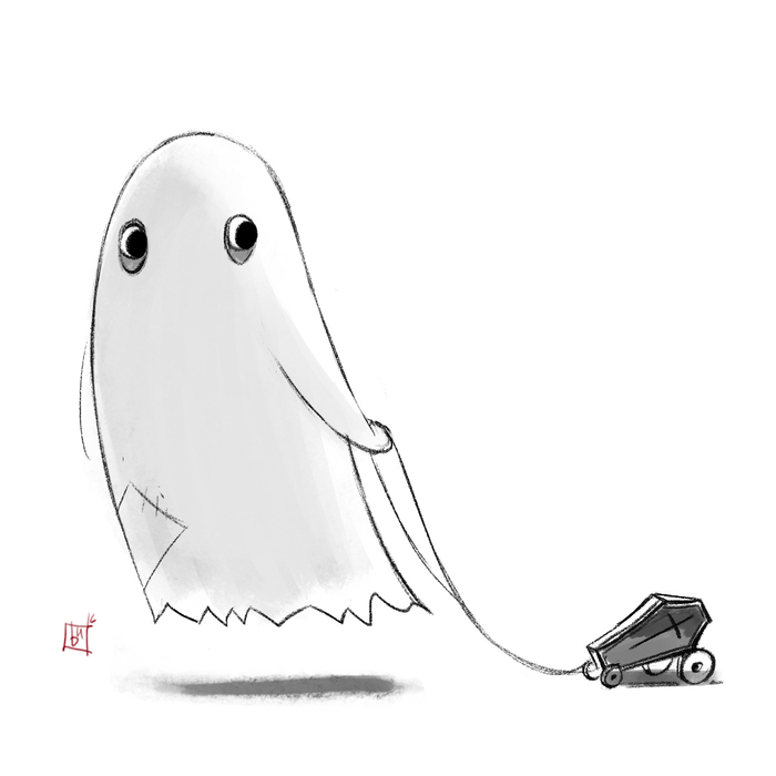 Гробик на колесиках