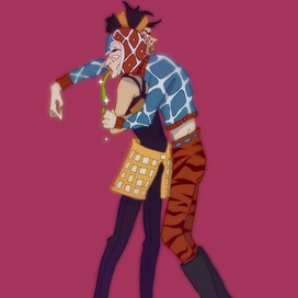 Джоджо фанарт