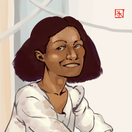 Портрет бабушки в молодости