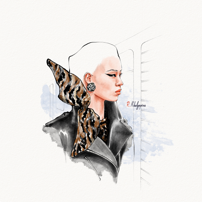 Коммерческая fashion-иллюстрация