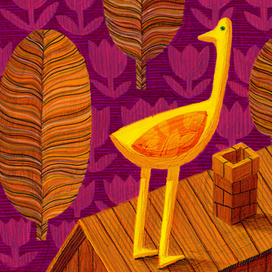  Из серии про страуса