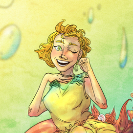 lemon&strawberry lava lamp