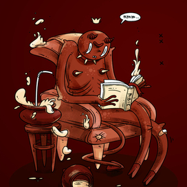 Чертяга отдыхает