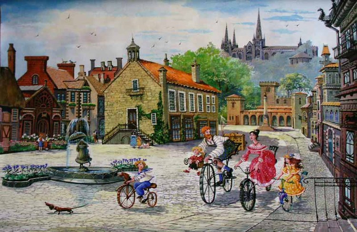 Иллюстрация к детской английской сказке