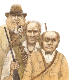 сэр Генри Куртис, Аллан Куотермейн и капитан Джон Гуд 