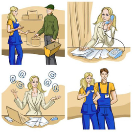 Иллюстрации для внутреннего издания Ка-Рауты