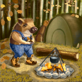 Кабанчик путешественник