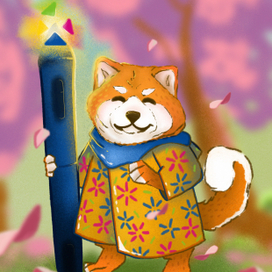 Бренд персонаж для XP-Pen