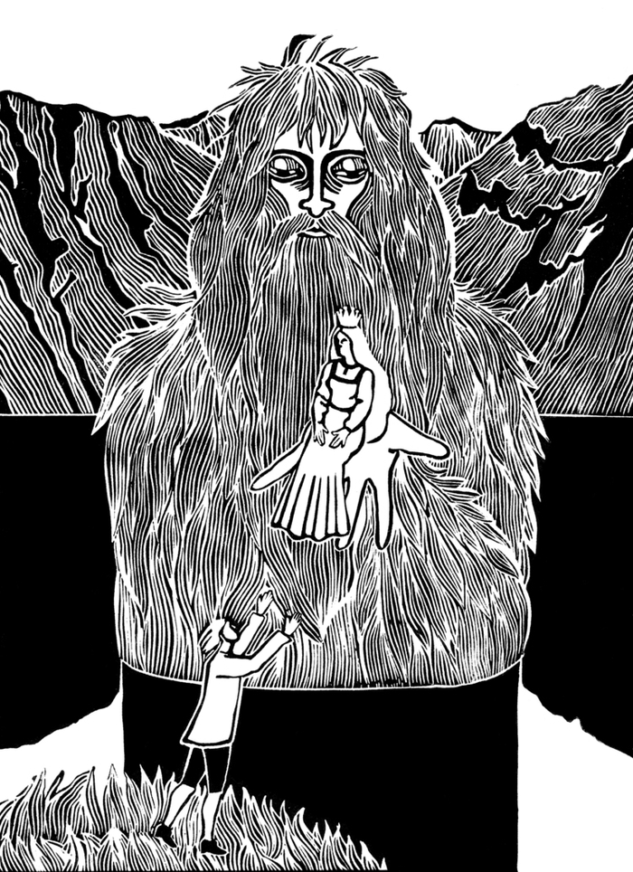 Норвежские сказки. Куколка в траве.