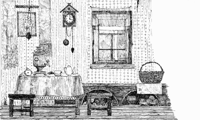 «Деревенская азбука»: разворот 2